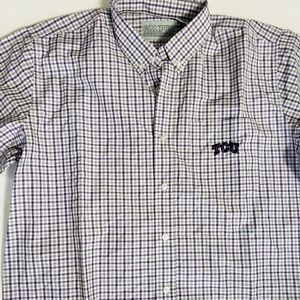 TCU Horned Frogs Men Long Sleeve Shirt Medium F38